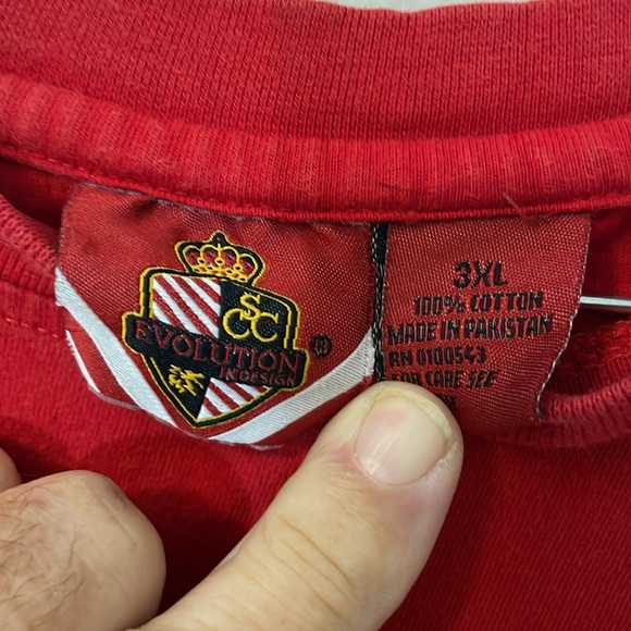 Evolution in Design 3xl red t shirt street corner club - Picture 3 of 7